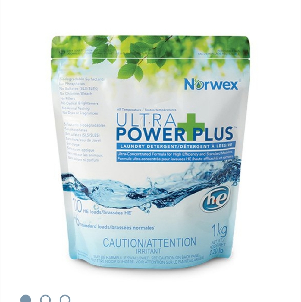 Opened Norwex laundry Detergent